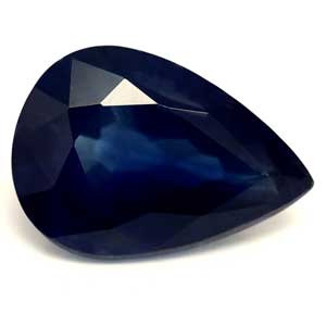 Pear 0.88 Blue Sapphire - #889345