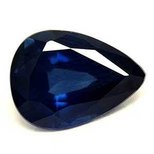 Pear 0.75 Blue Sapphire - #889396