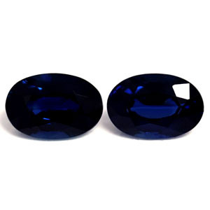 1.26ct Oval Blue Sapphire Gemstone 6.07X4.12X2.97 MM - #889300