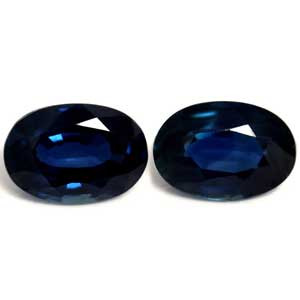 1.13ct Oval Blue Sapphire Gemstone 5.86X4.03X2.63 MM - #889545