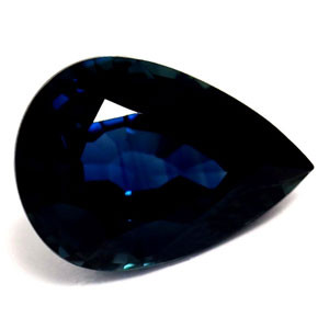 Pear 0.89 Blue Sapphire - #889429