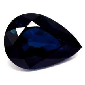 Pear 0.86 Blue Sapphire - #889424