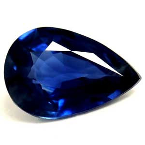 Pear 0.43 Blue Sapphire - #889310