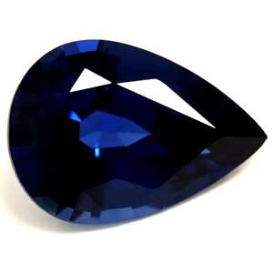 Pear 0.76 Blue Sapphire - #889435