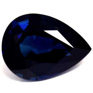 Pear 1.44 Blue Sapphire - #889660