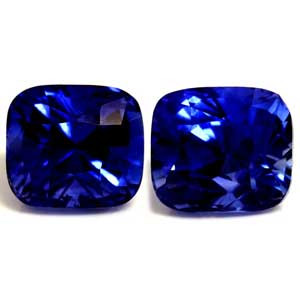 2.10ct Cushion Blue Sapphire Gemstone 5.30X4.65X4.67 MM - #889853
