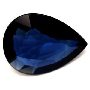 Pear 1.02 Blue Sapphire - #889659