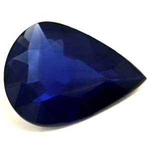Pear 1.27 Blue Sapphire - #889373
