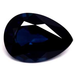 Pear 1.33 Blue Sapphire - #889658