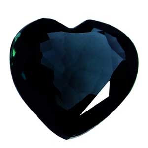 Heart 0.97 Blue Sapphire - #889556