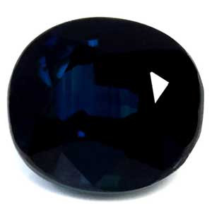 2.85ct Oval Blue Sapphire Gemstone 8.02X7.20X5.46 MM - #889415