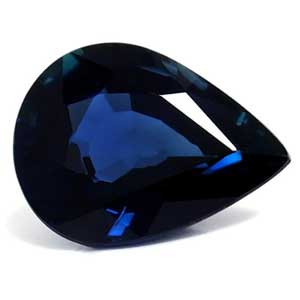 Pear 1.37 Blue Sapphire - #889578