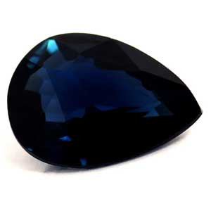 Pear 0.75 Blue Sapphire - #890125