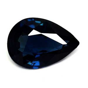 Pear 0.67 Blue Sapphire - #889966