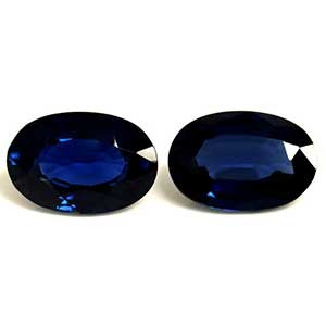 1.15ct Oval Blue Sapphire Gemstone 6.13X4.14X2.47 MM - #889531