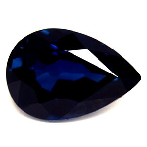 Pear 0.62 Blue Sapphire - #889651