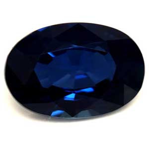 Oval 0.63 Blue Sapphire - #889827