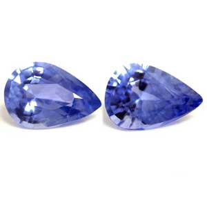 Pear 1.21tw Blue Sapphire Pair - #890054