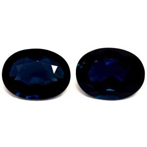 2.98ct Oval Blue Sapphire Gemstone 7.98X6.02X3.62 MM - #889520