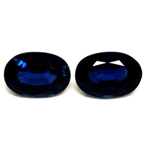 1.48ct Oval Blue Sapphire Gemstone 6.03X4.17X3.06 MM - #889528