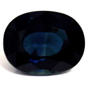 2.91ct Oval Blue Sapphire Gemstone 9.17X7.18X4.74 MM - #889623
