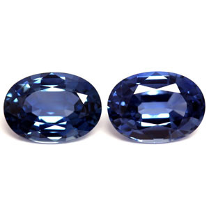 2.00ct Oval Blue Sapphire Gemstone 7.01X5.09X2.97 MM - #889694