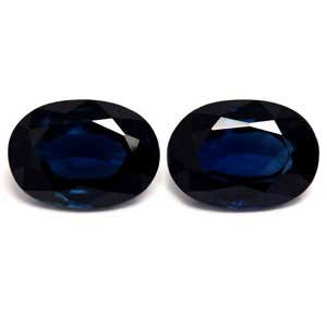 2.10ct Oval Blue Sapphire Gemstone 6.87X4.99X3.07 MM - #889789