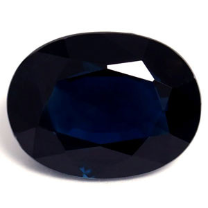 1.67ct Oval Blue Sapphire Gemstone 8.10X6.11X3.47 MM - #889813