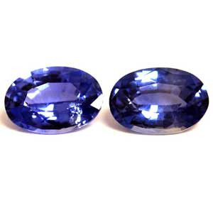 1.35ct Oval Blue Sapphire Gemstone 6.43X4.39X2.75 MM - #890043