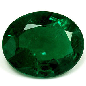 Oval 4.24 Green Emerald - #888440