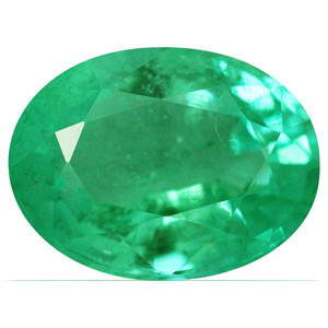Oval 1.32 Green Emerald - #888599