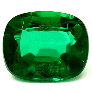 Cushion 2.28 Green Emerald - #888460
