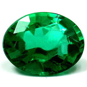 Oval 3.48 Green Emerald - #888532