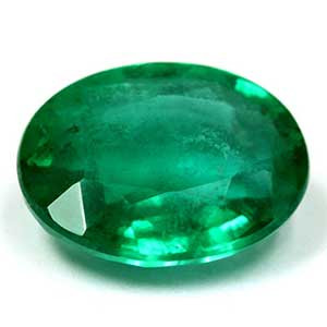 Oval 3.78 Green Emerald - #888669