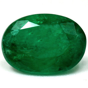 Oval 2.02 Green Emerald - #888667