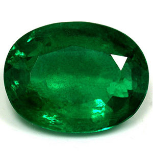 Oval 3.59 Green Emerald - #888503