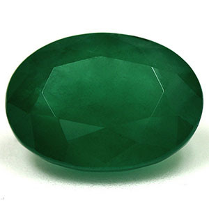 Oval 2.93 Green Emerald - #888789