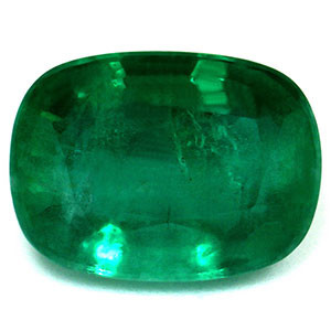 Cushion 3.58 Green Emerald - #888499
