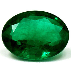 Oval 3.27 Green Emerald - #888772