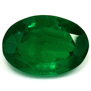 Oval 1.07 Green Emerald - #888551