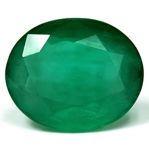 Oval 6.85 Green Emerald - #888538