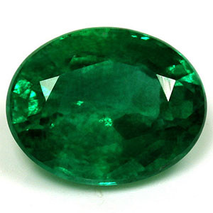 Oval 3.74 Green Emerald - #888566