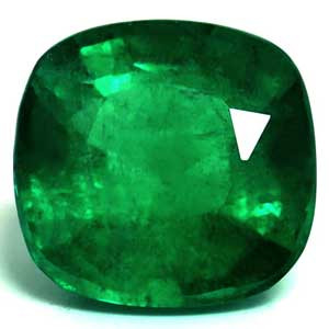 Cushion 2.34 Green Emerald - #890177