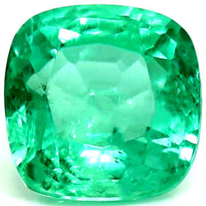 Cushion 0.43 Green Emerald - #890179
