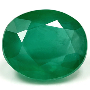Oval 3.14 Green Emerald - #889172