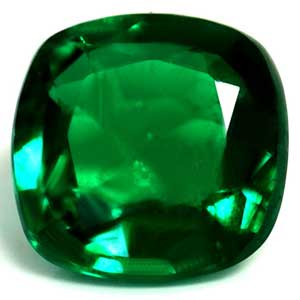 Cushion 1.08 Green Emerald - #889805