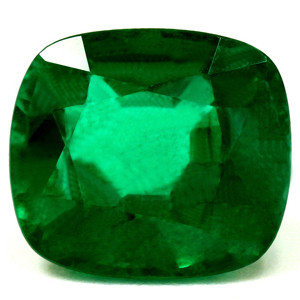 Cushion 3.47 Green Emerald - #888575