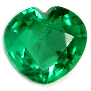 Heart 0.47 Green Emerald - #889118