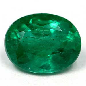 Oval 0.69 Green Emerald - #888693