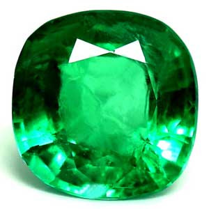 Cushion 0.81 Green Emerald - #890215